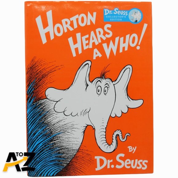 DR. SEUSS HORTON HEARS A WHO HARDCOVER BOOK W/ DUST JACKET - Picture 2 of 13